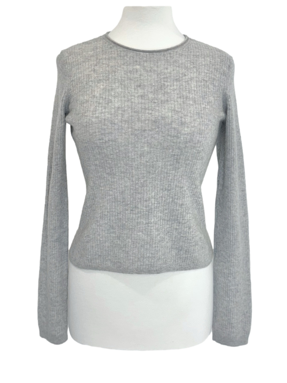 Vince heather grey cashmere sweater